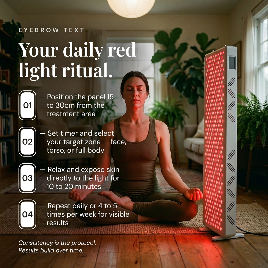 Aura Apex - Red light therapy panel