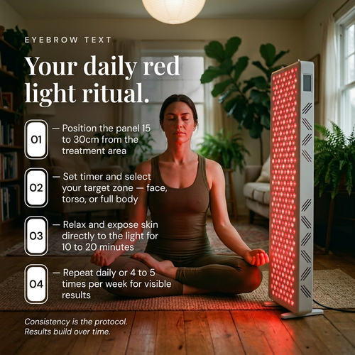 Aura Apex - Red light therapy panel
