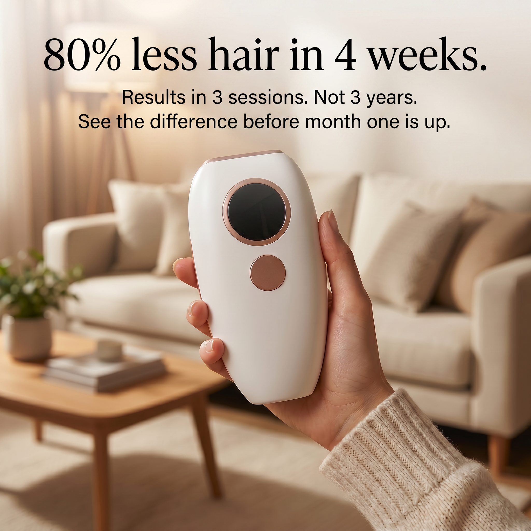 Lumière hair Removal Handset