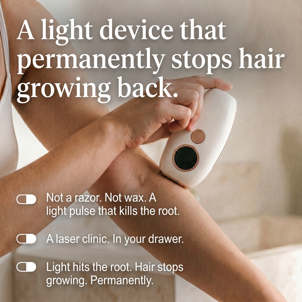 Lumière hair Removal Handset
