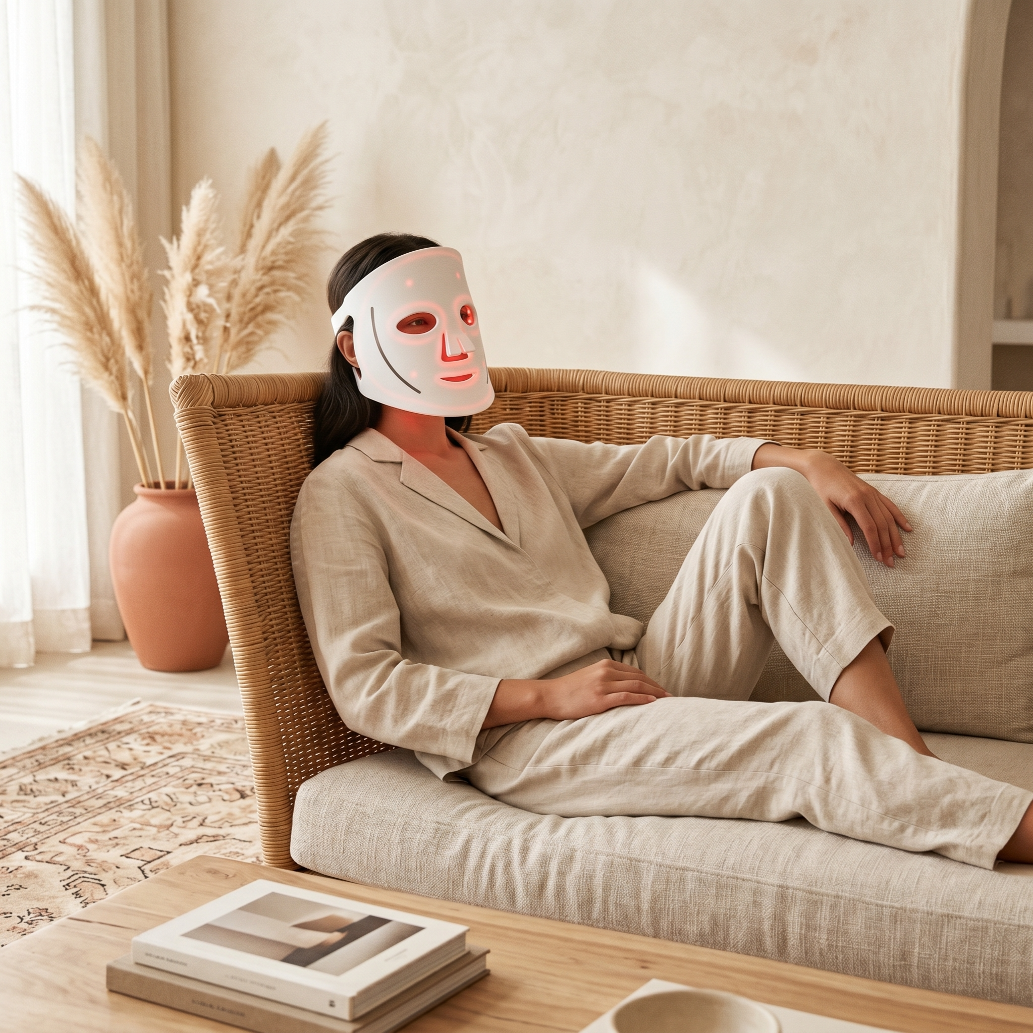 Aura LED Red Light Therapy Mask